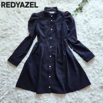 레이디 아젤 REDYAZEL 블랙 셔츠 원피스 긴팔