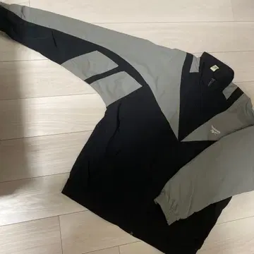 Reebok 나일론 자켓 자수 2XL 블랙/그레이