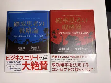 확률 사고의 전략론 2권 세트