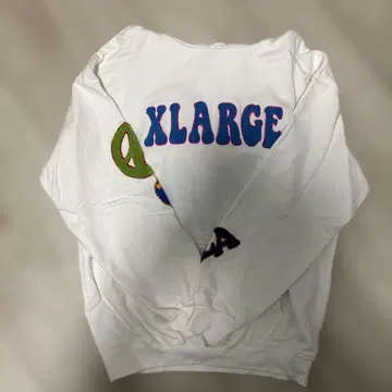 XLARGE 플라워 자수 후드티