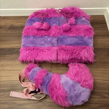디즈니 리조트 체셔 고양이 레그 워머 꼬리