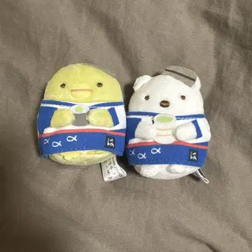 스미코구라시 시로쿠마 펭귄? 하마스시 테노리 봉제 인형