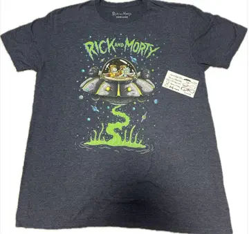 Rick and Morty 셔츠 다크 그레이