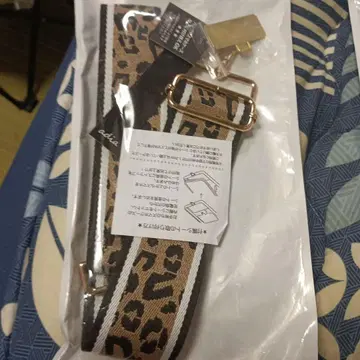 레오파드 무늬 숄더 스트랩 조정 가능