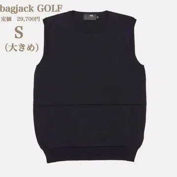 새상품 [bagjack] 백잭 골프 솔로텍스 스트레치 니트 베스트