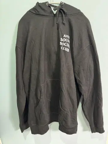 ANTI SOCIAL SOCIAL CLUB 후드티 L 블랙
