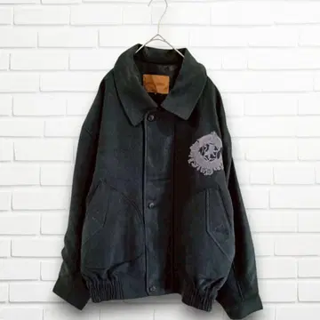 여성용 점퍼 블랙 블루종 아우터 캐주얼 겨울 상품 러프