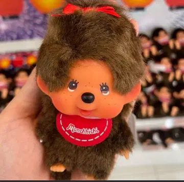 몬치치 얼굴 큰 SS 키체인 여아 마스코트 키링
