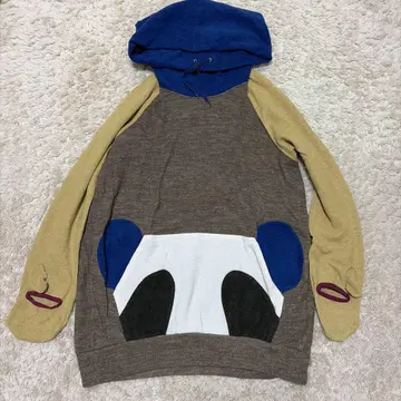 mercibeaucoup 동물 모티브 후드티