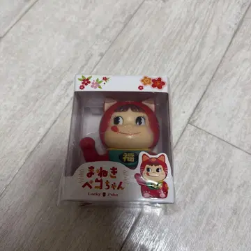 오사카 간사이 엑스포 한정판 마네키 페코짱 빨간색 후지야 페코짱