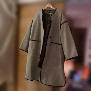 Kastane 노카라 자켓 그레이