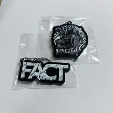 FACT 키링 2개 세트