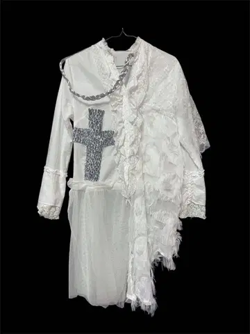 Cross Lace Remake Blouse