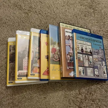 [새상품급] 웨스 앤더슨 dvd 세트 7개