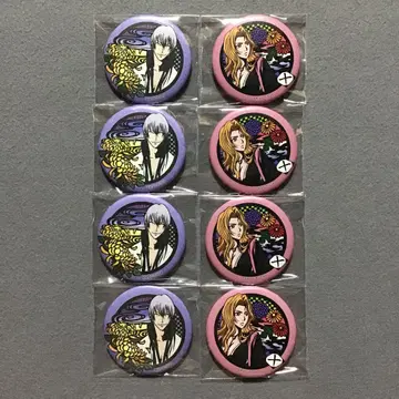 BLEACH 이치마루 긴 마츠모토 란기쿠 와시 캔뱃지 세트