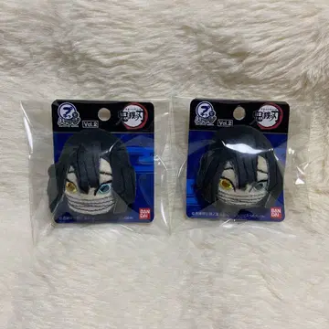 귀멸의 칼날 푸치 배지 인형 배지 페이스 배지 이쿠로 오바나이