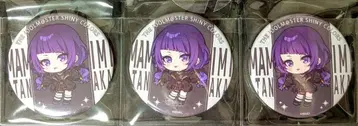 샤니마스 다나카 마미미 SHIBUYA109 콜라보 캔뱃지 3개 세트