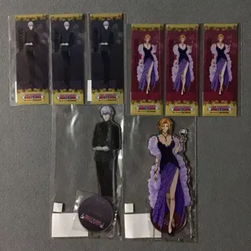 BLEACH 이치마루 긴 마츠모토 란기쿠 web 복권 굿즈 세트