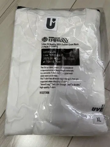 UVERworld 도쿄돔 EPIPHANY 팩T셔츠
