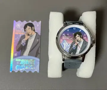 명탐정 코난  중국 한정판 모로후시 타카아키 카드 포함 손목시계