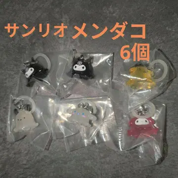 산리오 캐릭터즈 변신 문어 메지루시 액세서리 6개