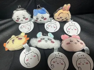 치이카와 (먼작귀) 미니 가마구치 파우치 5개 세트 (낱개 판매 가능)