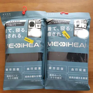 MEDIHEAL ROOM 긴팔 셔츠, 팬츠 세트 M 블랙