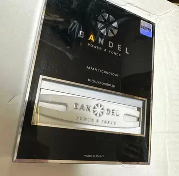 새상품 구 로고 사이즈 LL BANDEL 팔찌 화이트 x 실버