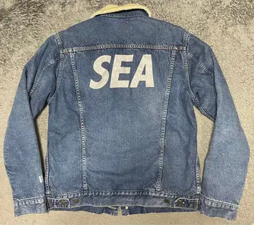 wind and sea 마인 데님 데님 자켓