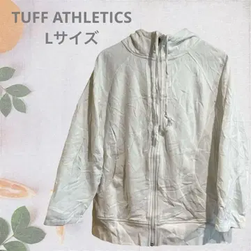 새상품급 TUFF ATHLETICS [ L ] 화이트 후드티