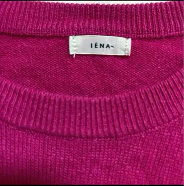 IENA 핑크 캐시미어 100% 니트