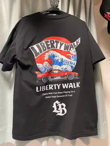 LIBERTY WALK 셔츠 블랙 XL