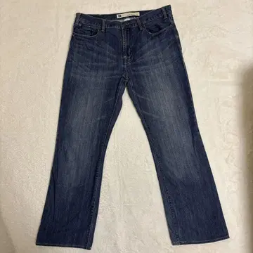 GAP 데님 팬츠 W91 x L81 플레어 슬림 부츠컷 Y2K 00s