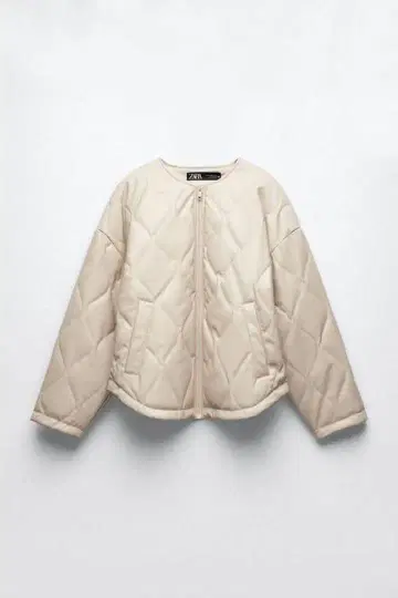 ZARA 자켓 코트 화이트