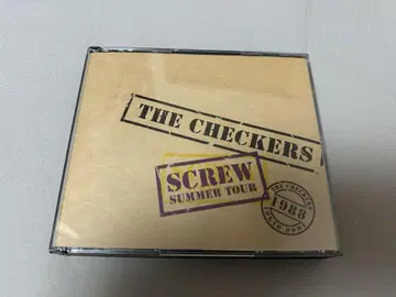 체커즈 1988 SCREW SUMMER TOUR DVD
