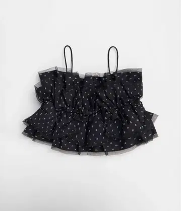 PRANK PROJECT 블랙 뷔스티에