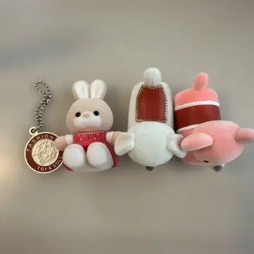 켄 엘리펀트 요시토쿠 봉제 인형 가챠 3종