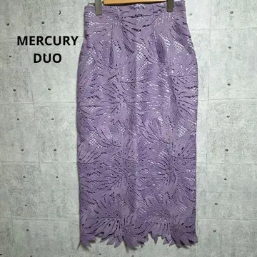MERCURYDUO 머큐리 듀오 퍼플 타이트 스커트 봄