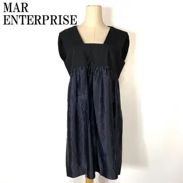 MAR ENTERPRISE 슬리브리스 원피스 블랙 계열 B7647