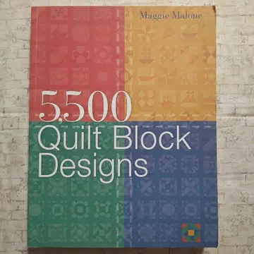 5500 Quilt Block Designs 매기 말론 패치워크 퀼트