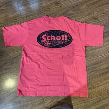 Schott 샷 T셔츠 빨간색 XL