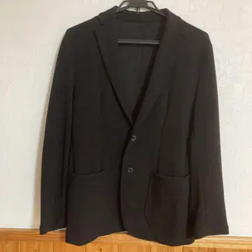 블랙 테일러드 자켓