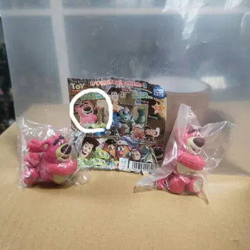토이스토리 가챠 디오라마 컬렉션 3 로쏘 허그베어 2체