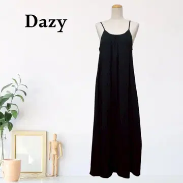 zB781 [ L ] Dazy A라인 맥시 길이 플레어 실루엣 원피스