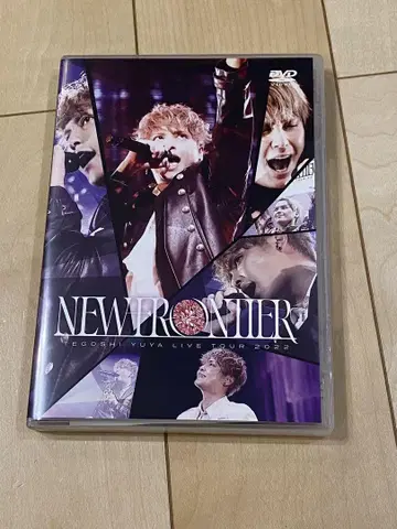 테고시 유야 NEW FRONTIER DVD 스티커 포함