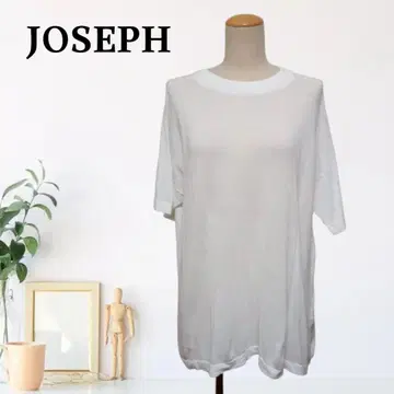 zB826 [ M ] JOSEPH 모크넥 T셔츠 오버 사이즈 니트