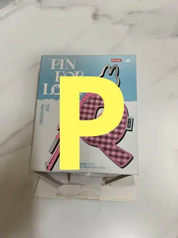 POP MART THE MONSTERS Pin for Love P