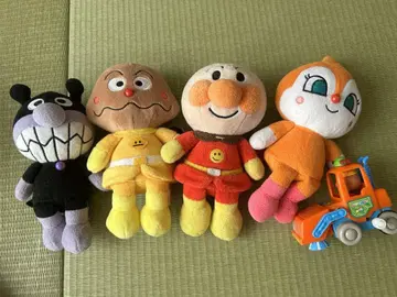 호빵맨 봉제 인형 4개 세트