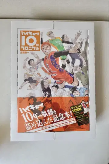 [미개봉] 하이큐!! 10주년 기념 도서