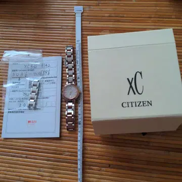 새상품급! 부속품 있음! 솔라 CITIZEN XC 38-9142 시계